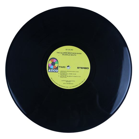 The Allman Brothers Band Idlewild South  ATCO SD33-342 Vinyl Record Album LP - Picture 4 of 8